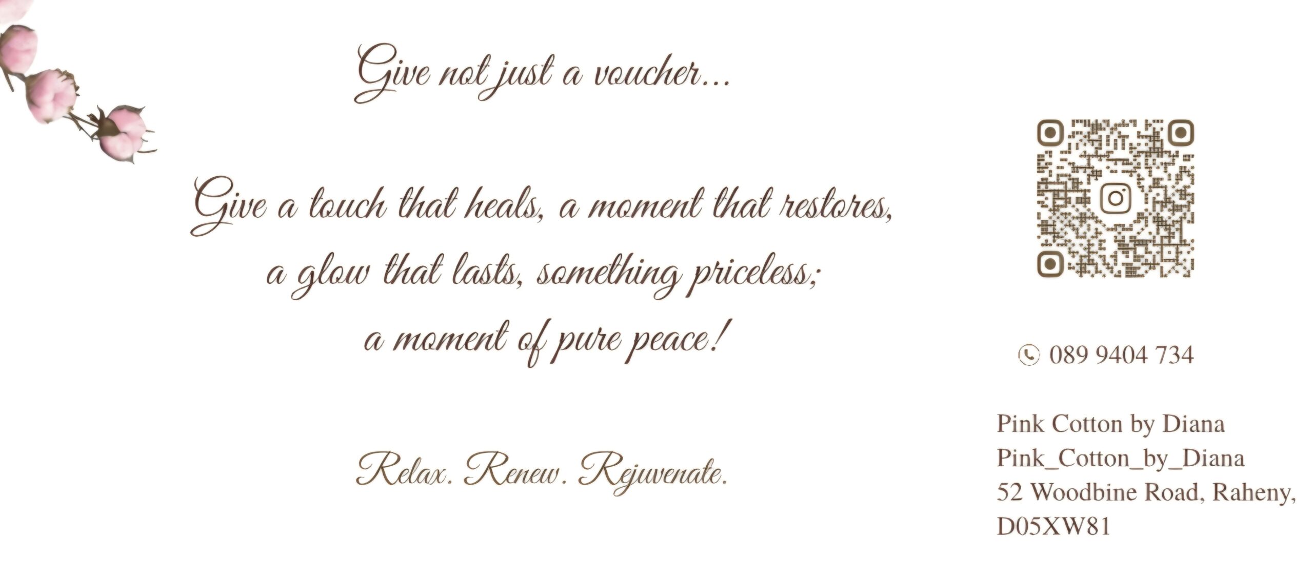 Pink Cotton by Diana Gift Voucher